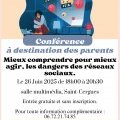 Conférence : dangers des réseaux sociaux